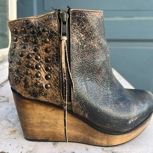 Bed Stu Studded Wedge Boots!